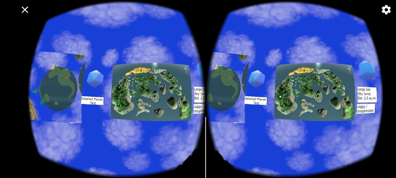 VR GoogleCardboard Gaze Only (and older cheap headsets) screenshot 4