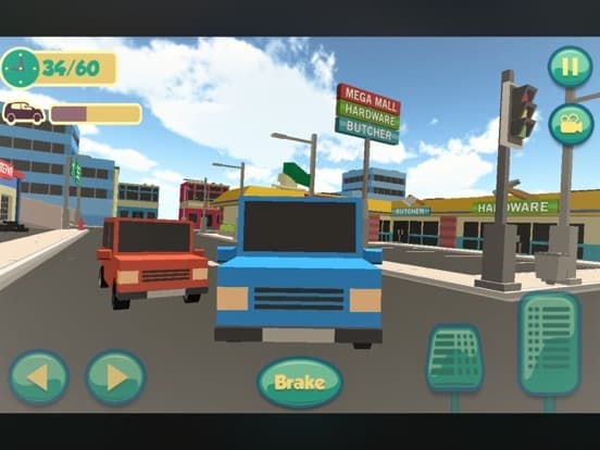 Gift Delivery Car: Driving & Parking in Block City screenshot 4