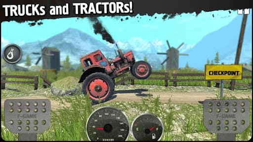 Off-Road Travel: 4wd SUVs ride to hill screenshot 2