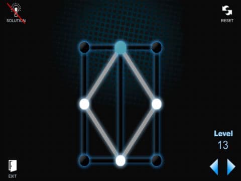 One Touch Drawing — connect dots with one stroke, puzzle game screenshot 3