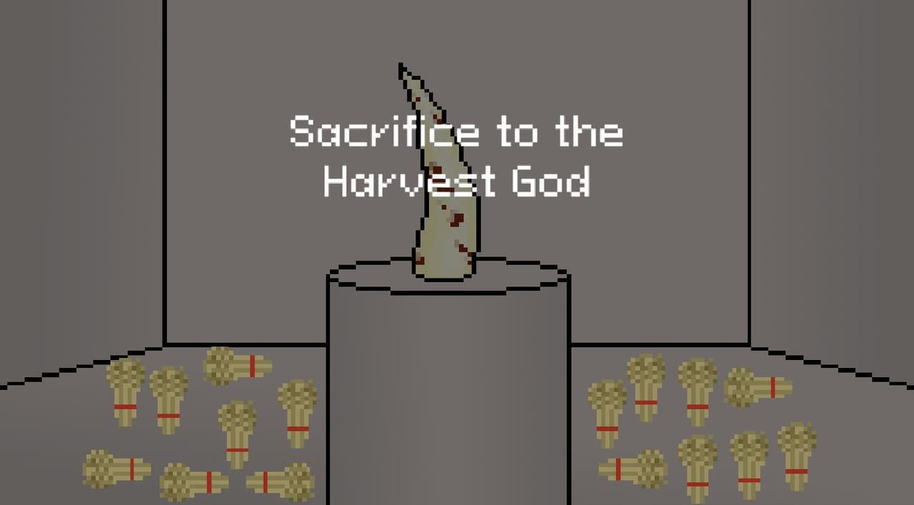 Sacrifice to the Harvest God