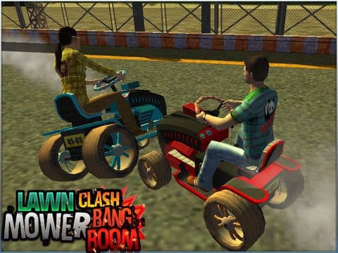 Lawn Mower Clash Bang Boom screenshot 3