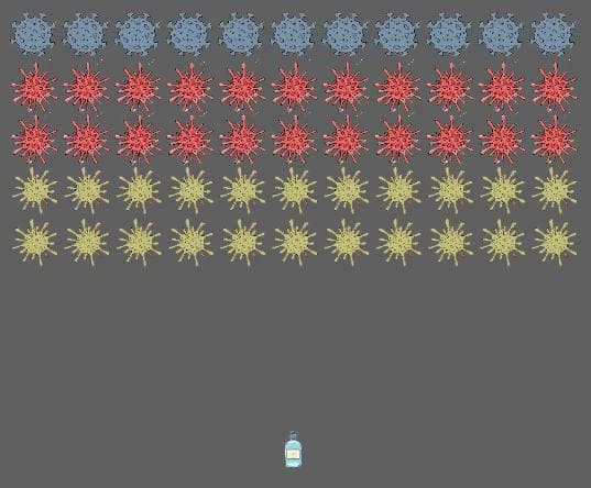 Space Invaders (virus edition)
