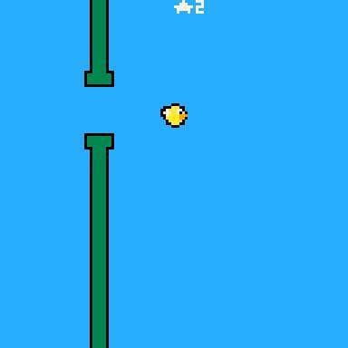 Flappy Bird Tweetcart screenshot 2