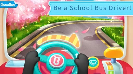 Baby Pandas School Bus - Lets Drive! screenshot 2