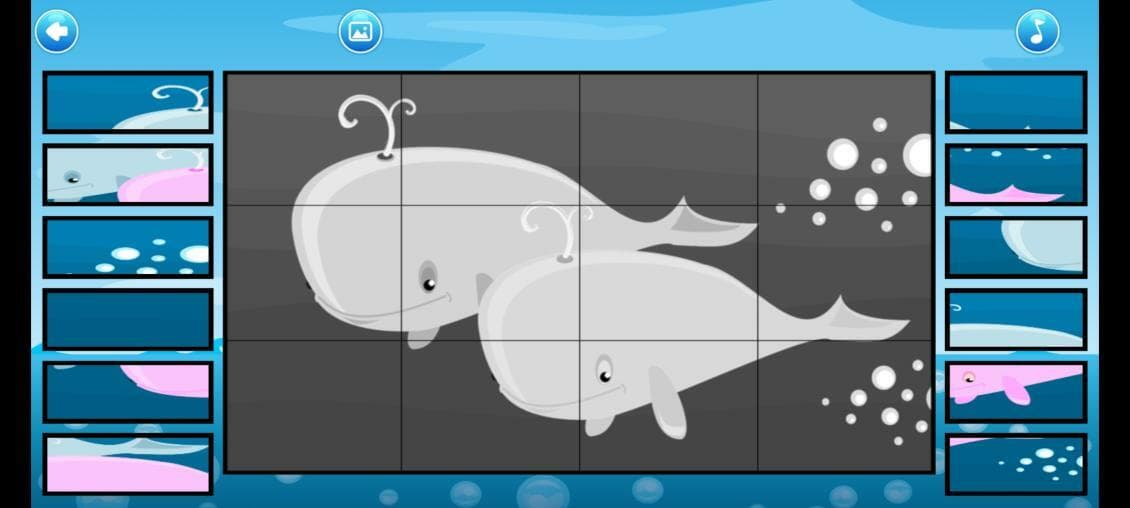 Blue Big Puzzle screenshot 3