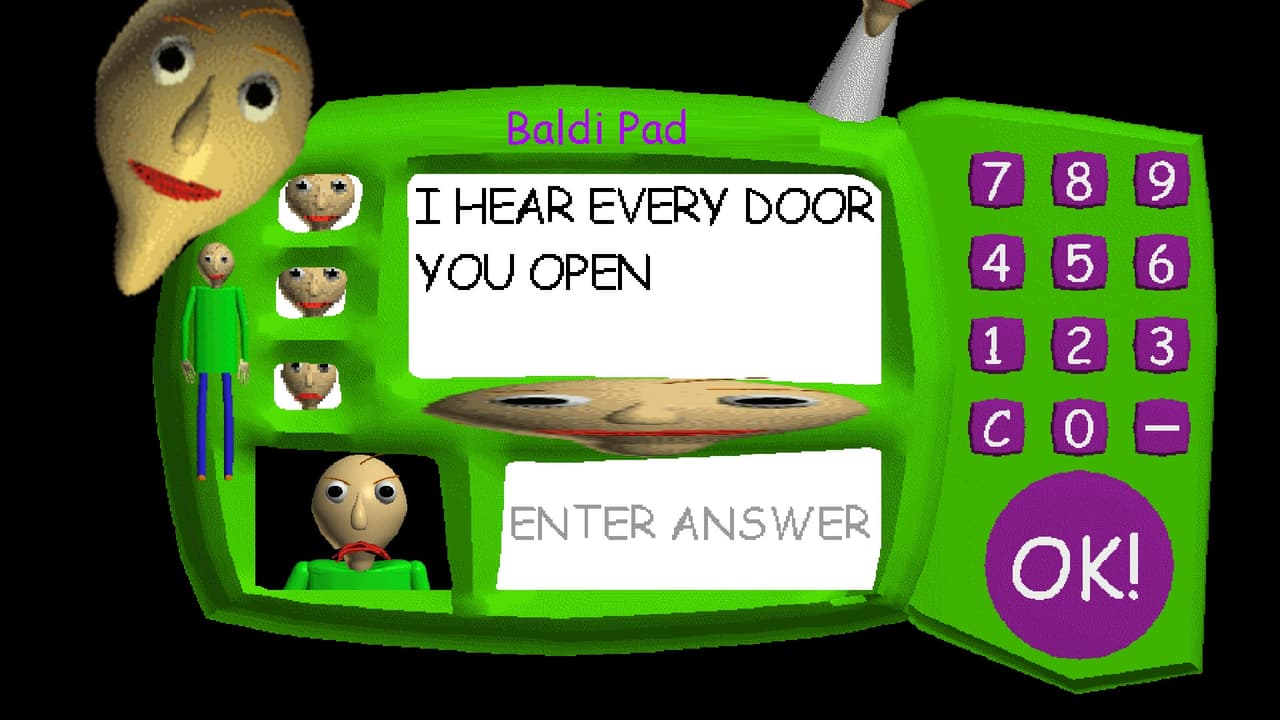 Baldi BALDI in Baldi And Baldi screenshot 6
