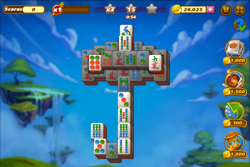 Mahjong Magic Islands screenshot 2