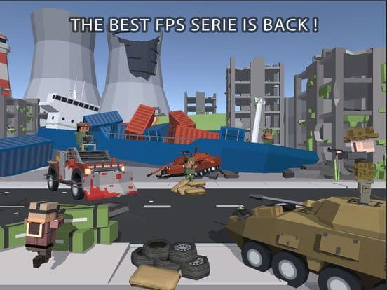 Block gun battle 3d screenshot 4