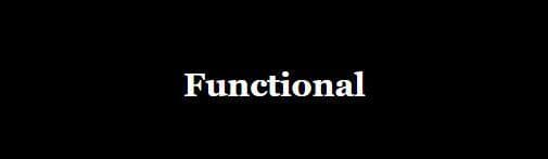 Functional (itch)