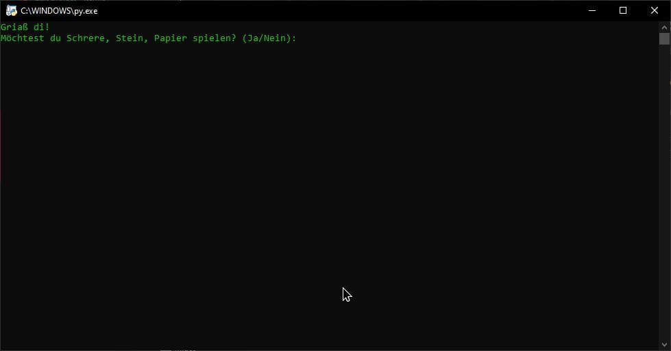 Schere, Stein, Papier screenshot 2
