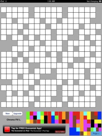 ChromoFill L Free Color Crosswords screenshot 3