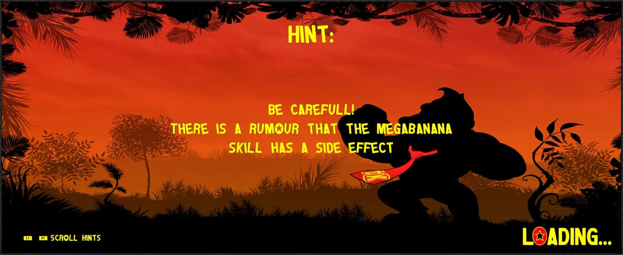 Donkey Kong vs Banana Thieves (PS One style) screenshot 2