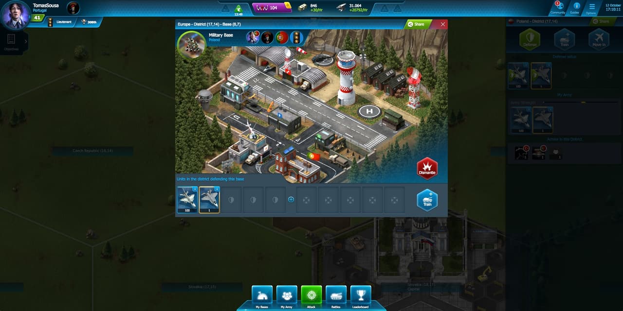 World War Online - Free Online Strategy Game screenshot 5