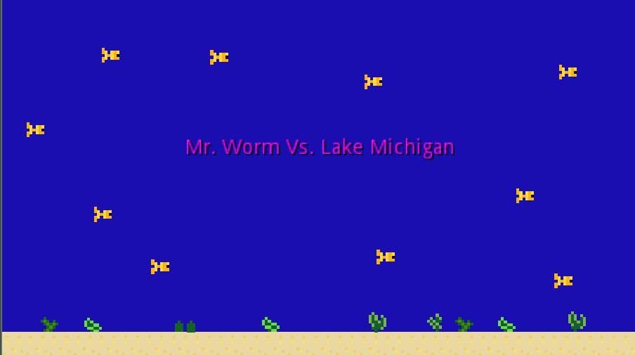 Mr. Worm Vs Lake Michigan