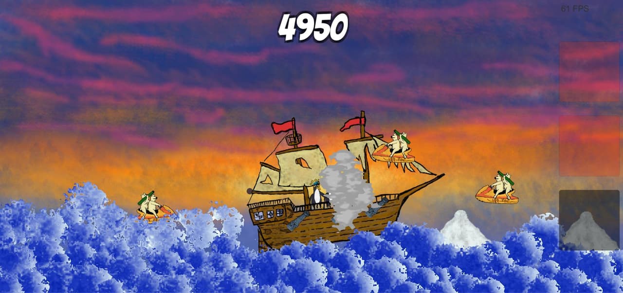 Pirate Penguins VS Polar Bears on JetSki screenshot 3
