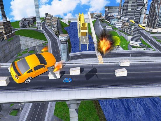 Flying car driving flight sim screenshot 5