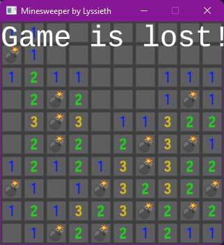Lyssieths Minesweeper