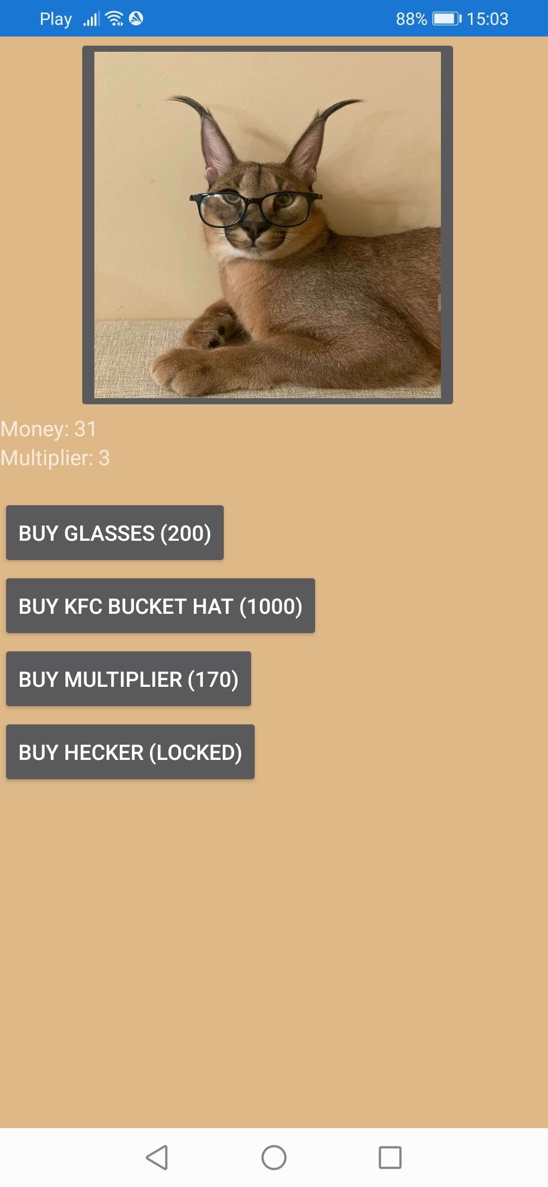 Floppa Clicker Mobile screenshot 2