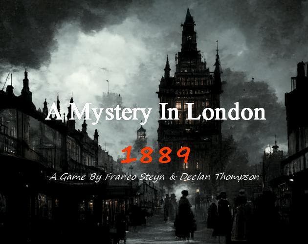 A Mystery In London: 1889