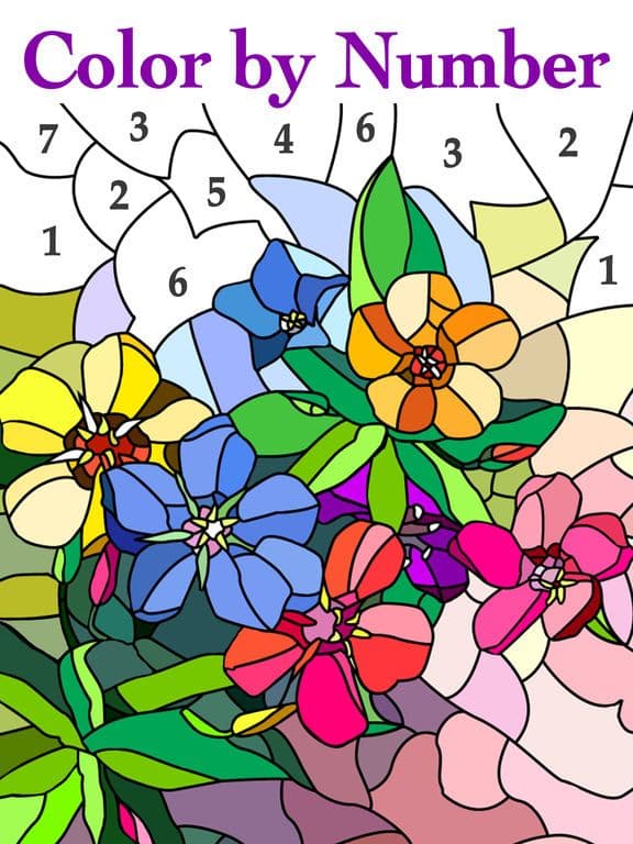 Color by Number #Coloring Book screenshot 2