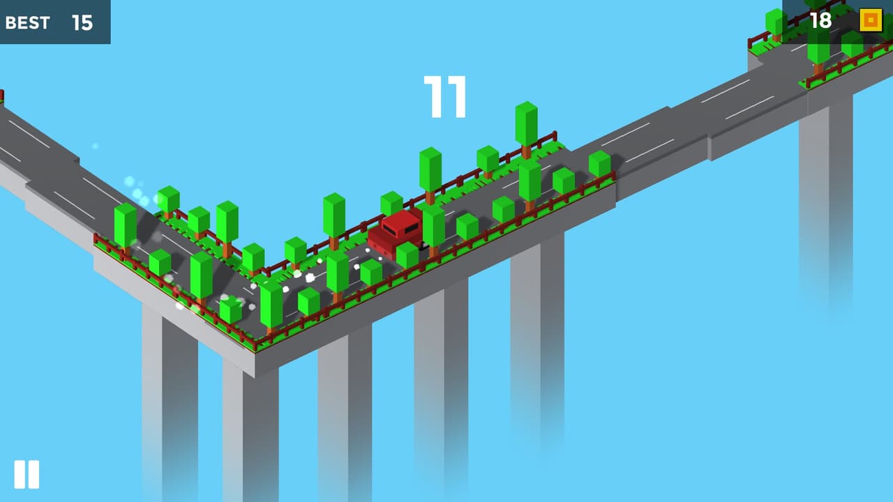 Pixel Traffic: Risky Bridge screenshot 6