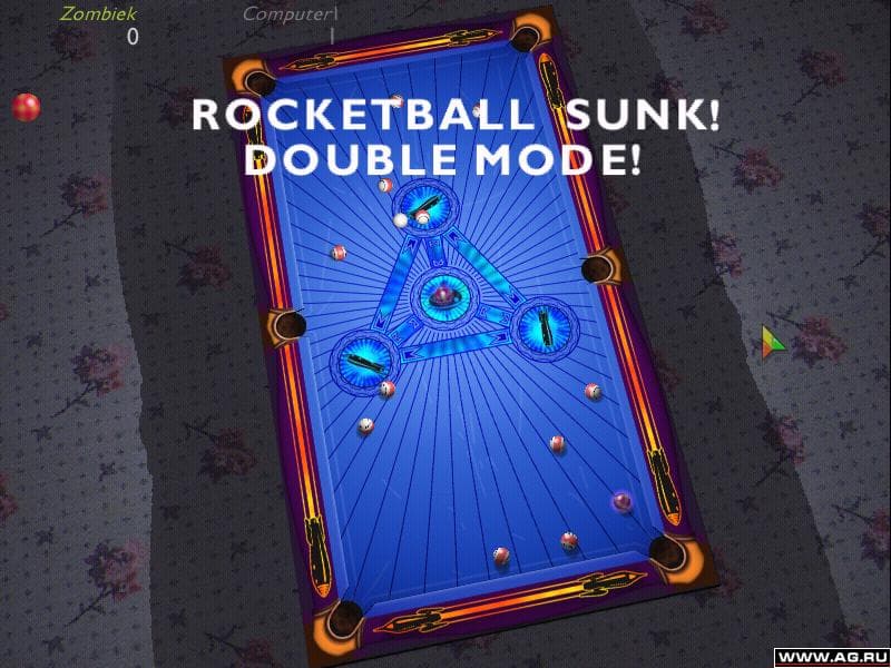3-D Ultra Cool Pool screenshot 2