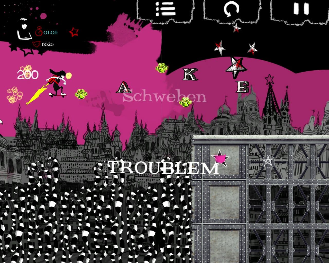 Emily the Strange: Skate Strange screenshot 4
