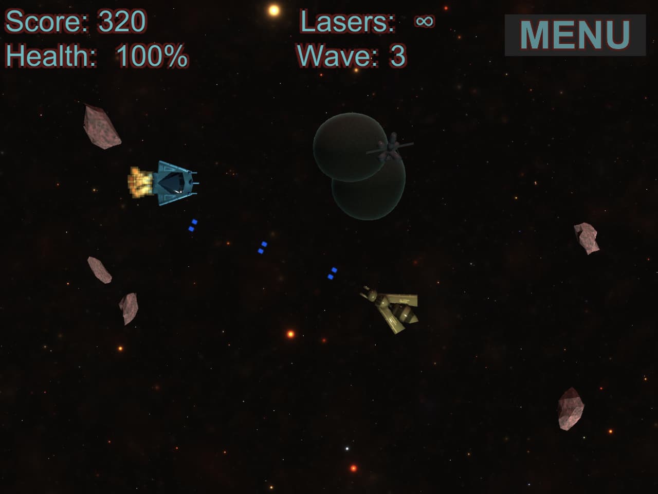 Space Invaders (itch) (Elias Piovani) screenshot 4