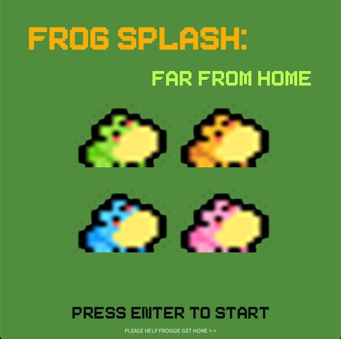 Frog Splash: Far From Home (louismacvux)