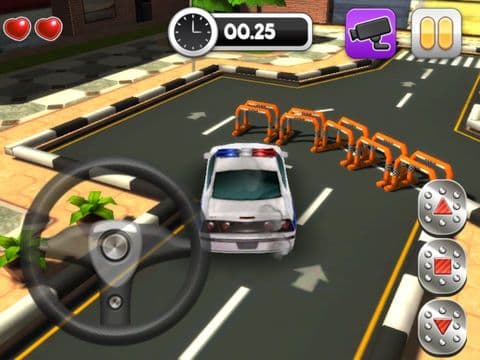 Action Police Car Parking Simulator 3D - Real Test Driving Game screenshot 4