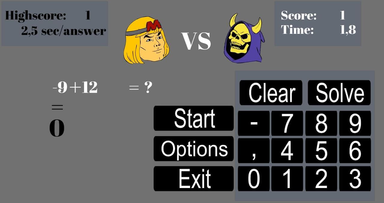 Mathemann vs Dr. Schädel
