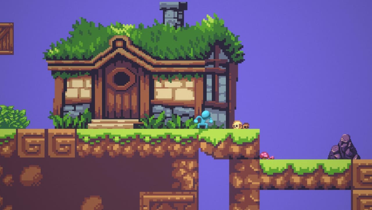 2D Sunny Pixel Game