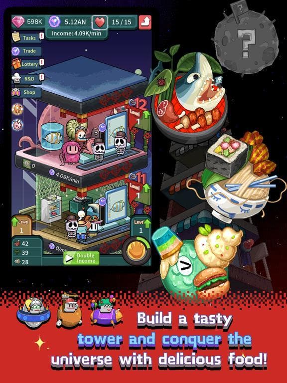 Foodie Tower: Idle Shop Tycoon screenshot 4