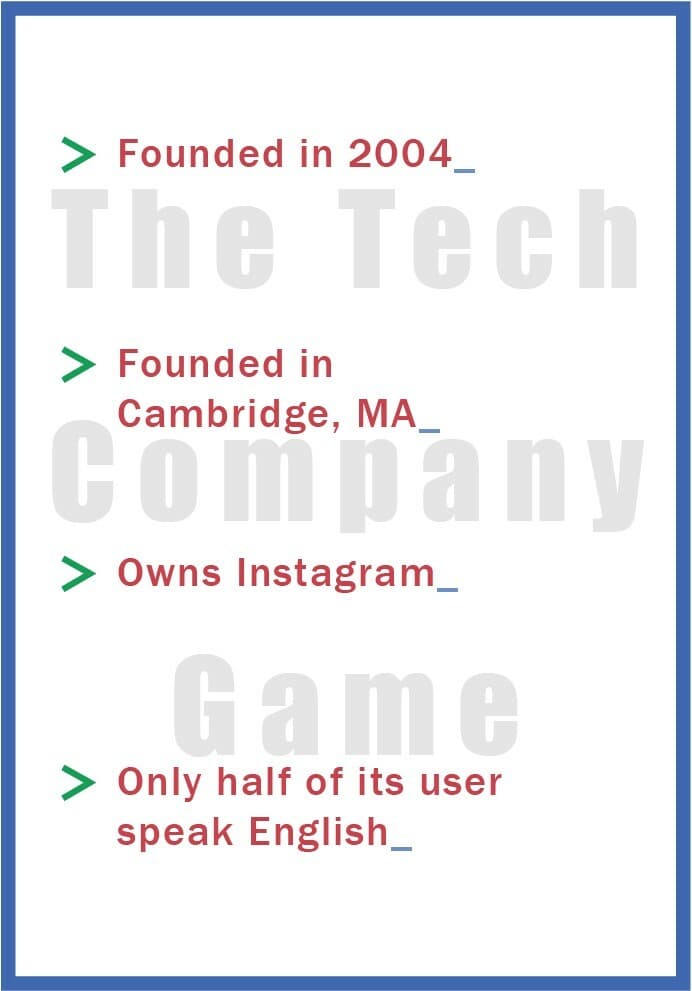 The Tech Company Game