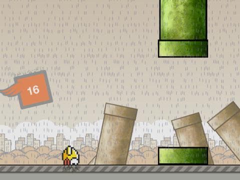 Flappy 2048 Extreme screenshot 4