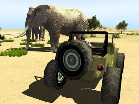 Animal Safari Jeep Parking screenshot 2