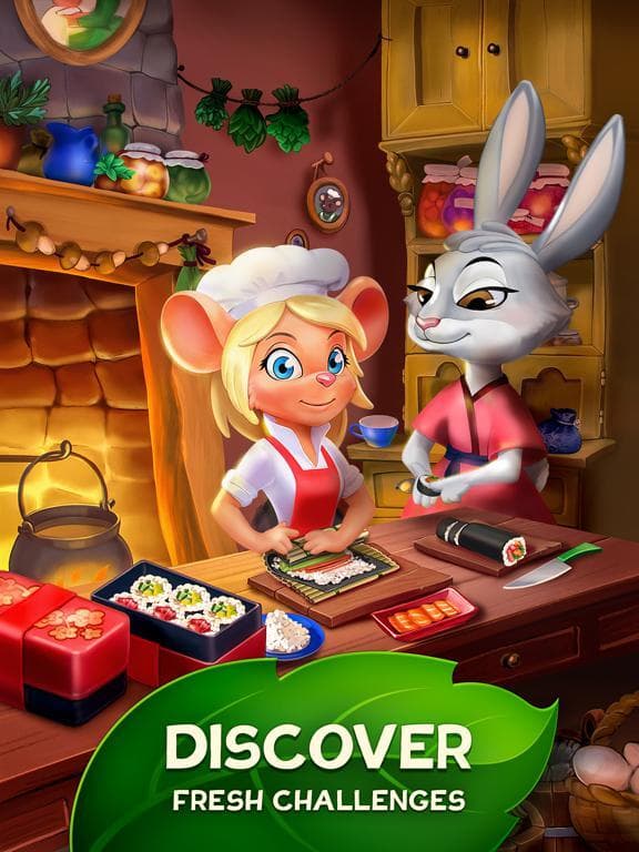 Merge Inn - Tasty Match Puzzle screenshot 4