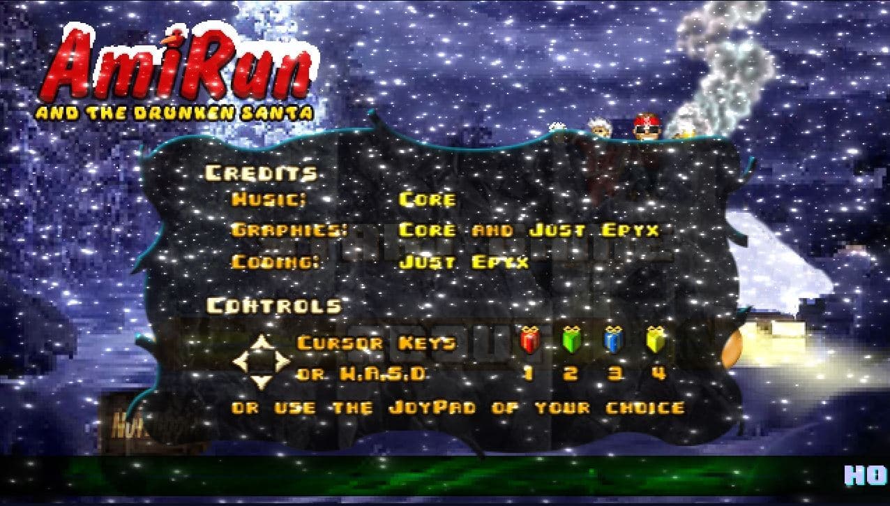 AmiRun and the drunken Santa screenshot 3