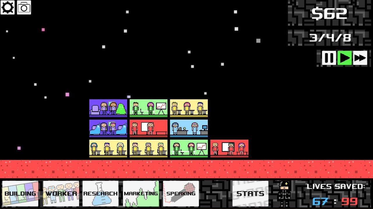 Space Prevention Force Demo screenshot 2