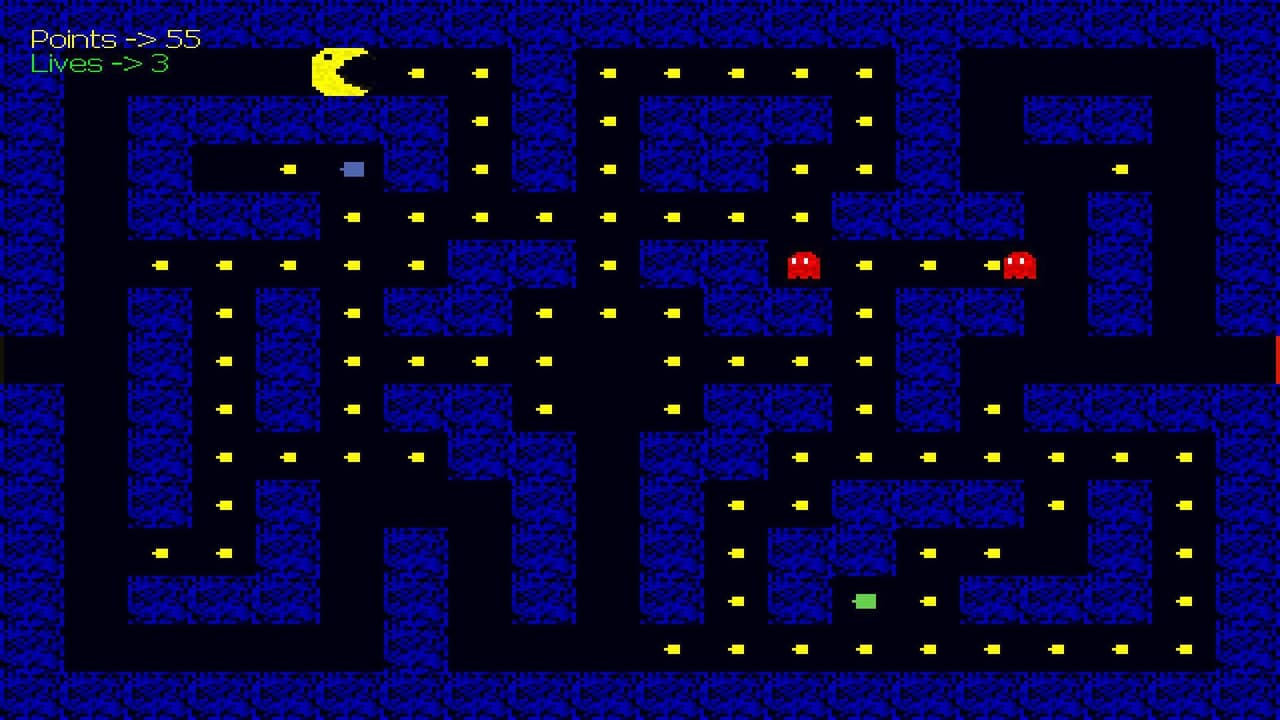 Pacman Clone (davidalmarinho)