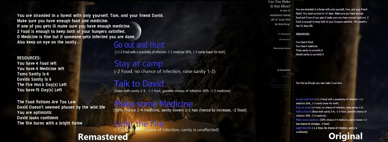 Can you Make It Out Alive Remastered