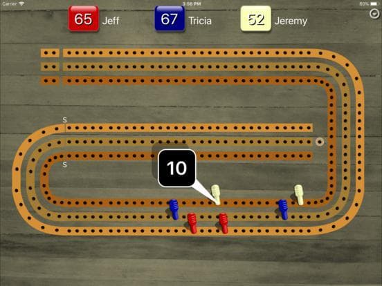 Cribbage Pegboard screenshot 4