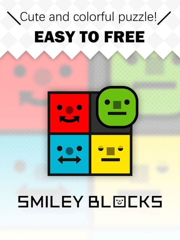 Smiley Blocks - Paint Puzzles screenshot 2