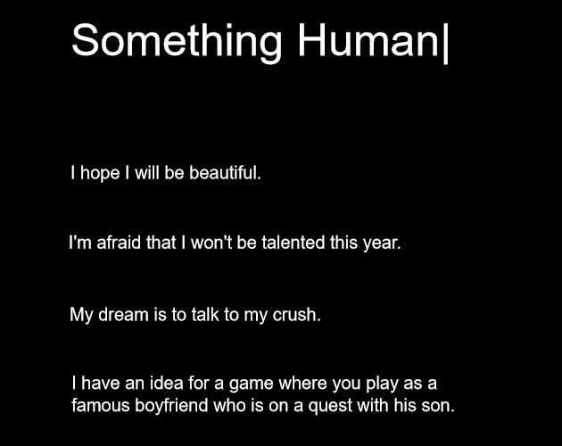 Something Human (Genuary 2021)
