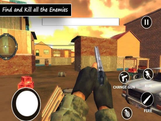 Destroy Base Terrorists Missio screenshot 2