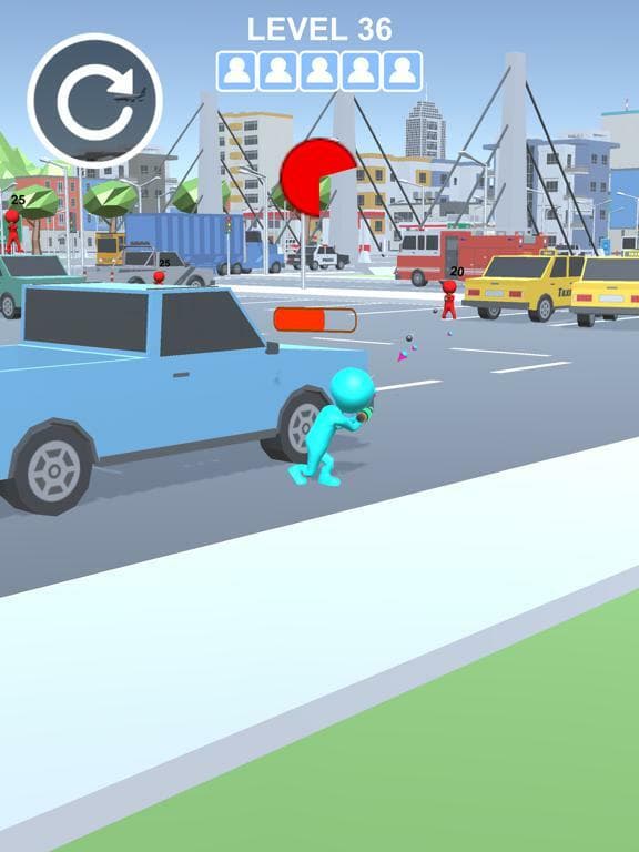 Water Bullet 3D -Stickman Shot screenshot 2