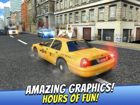 Taxi Racer . Crazy Cab Car Driver Simulator Games Top Free