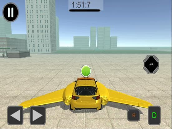 Futur Flying Car Racing: Free Play Flight Simulation screenshot 3