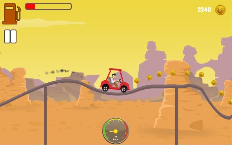 Mountain Racing HD screenshot 4